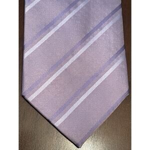 Equinox V Neo Classic Eq New York Pink Purple 100% Silk Men’s Neck Tie